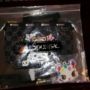 Tokidoki lesportsac Biscotti's tea time shoulder bag NIP NWT